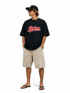 Camiseta  Asiox black&red