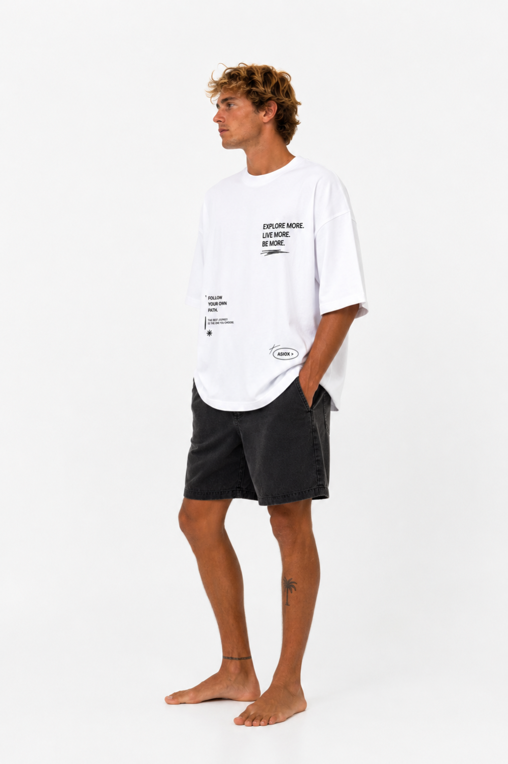 Camiseta oversize alpine