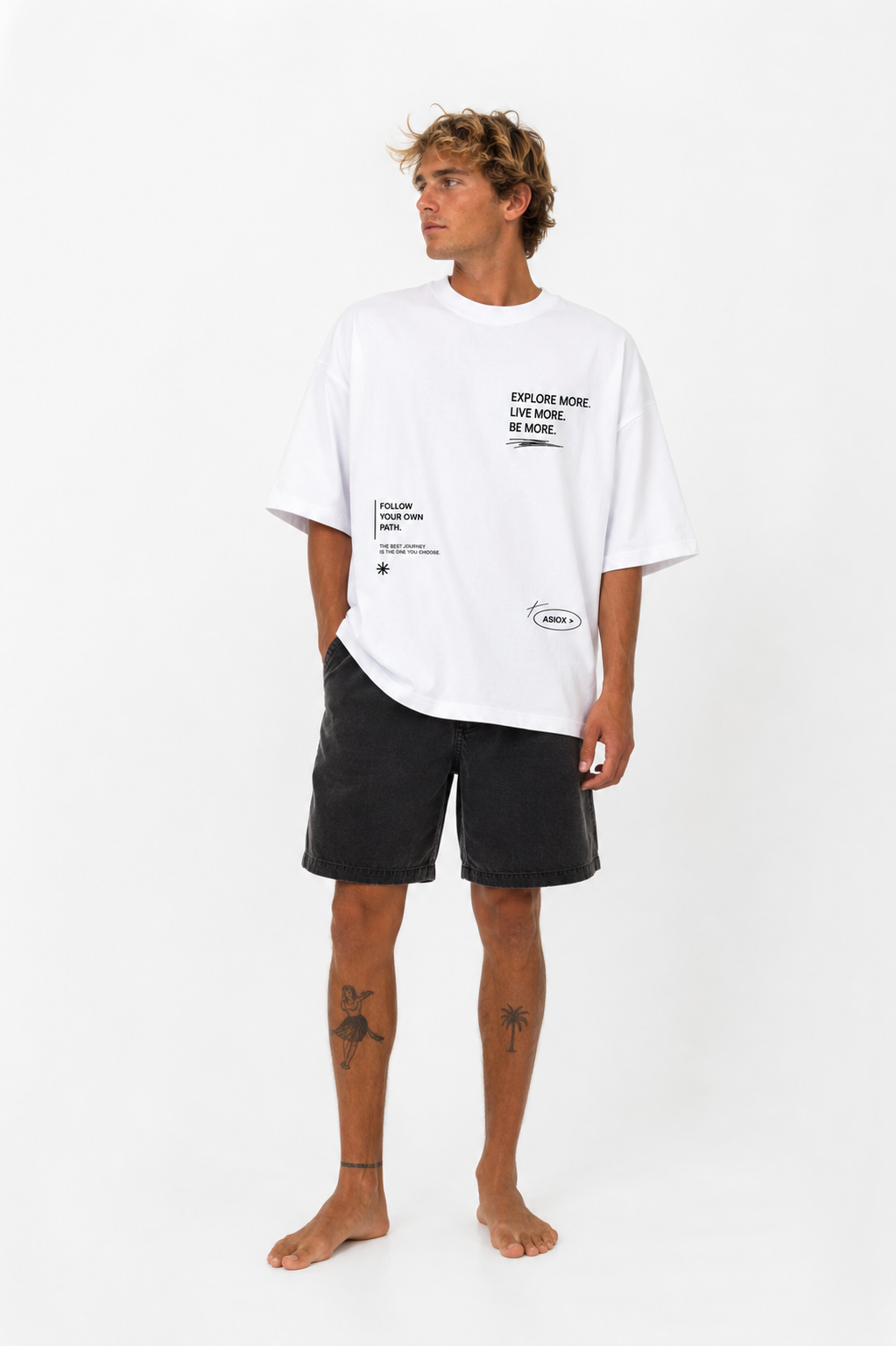 Camiseta oversize alpine