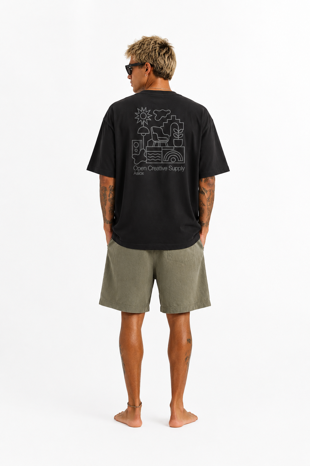 Camiseta  Asiox Art & Art