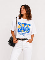 ASIOX CAMISETA CROP Grecia